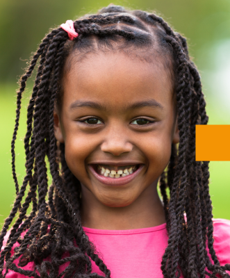 Smiling young child